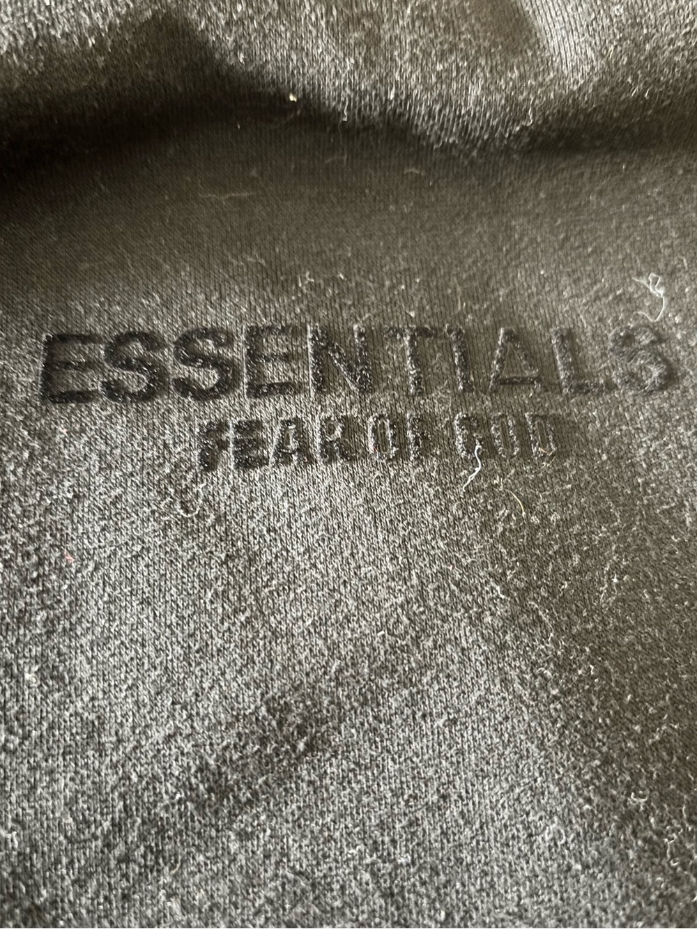 Essentials Fear Of God Hoodie small